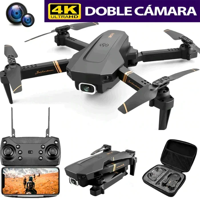 [OFERTA] - Drone E99 Max Sky Vision 4K + Bateria Dupla + Comando com Ecrã para Smartphone