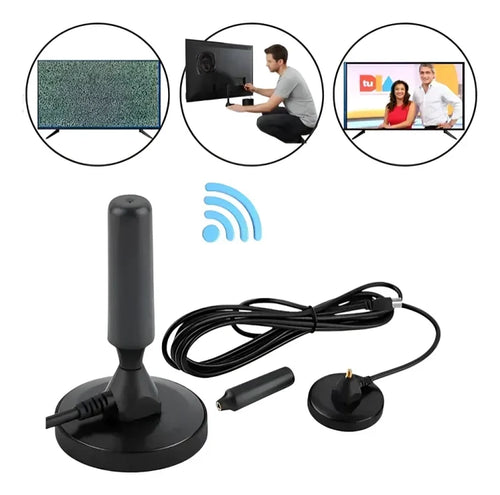 ANTENA HD - De ecrã com estática a canais em HD grátis