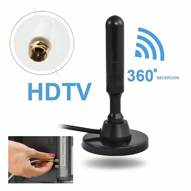 ANTENA HD - De ecrã com estática a canais em HD grátis